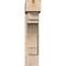 Ekena Millwork Merced Block Smooth Bracket w/ Offset Brace, Douglas Fir, 7 1/2"W x 26"D x 34"H BKT0806X26X34MRC05SDF - alternate 4